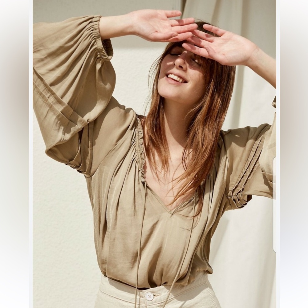 Free people Elegant khaki Women's Top